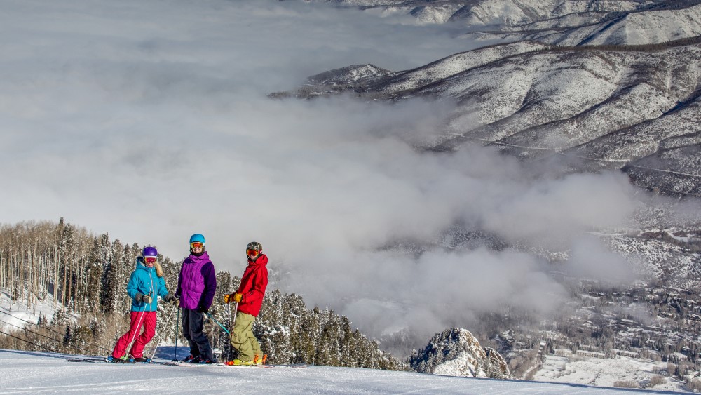 Wintersport in Aspen.